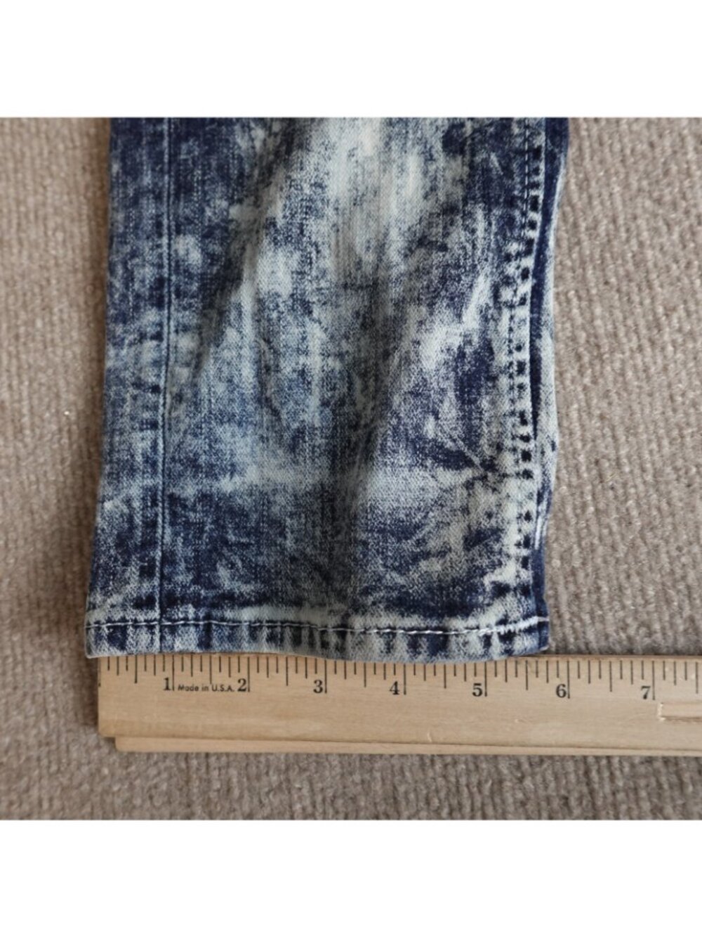True Religion Womens Jeans 30 Blue Moto Skinny Stonewash - Picture 6 of 16